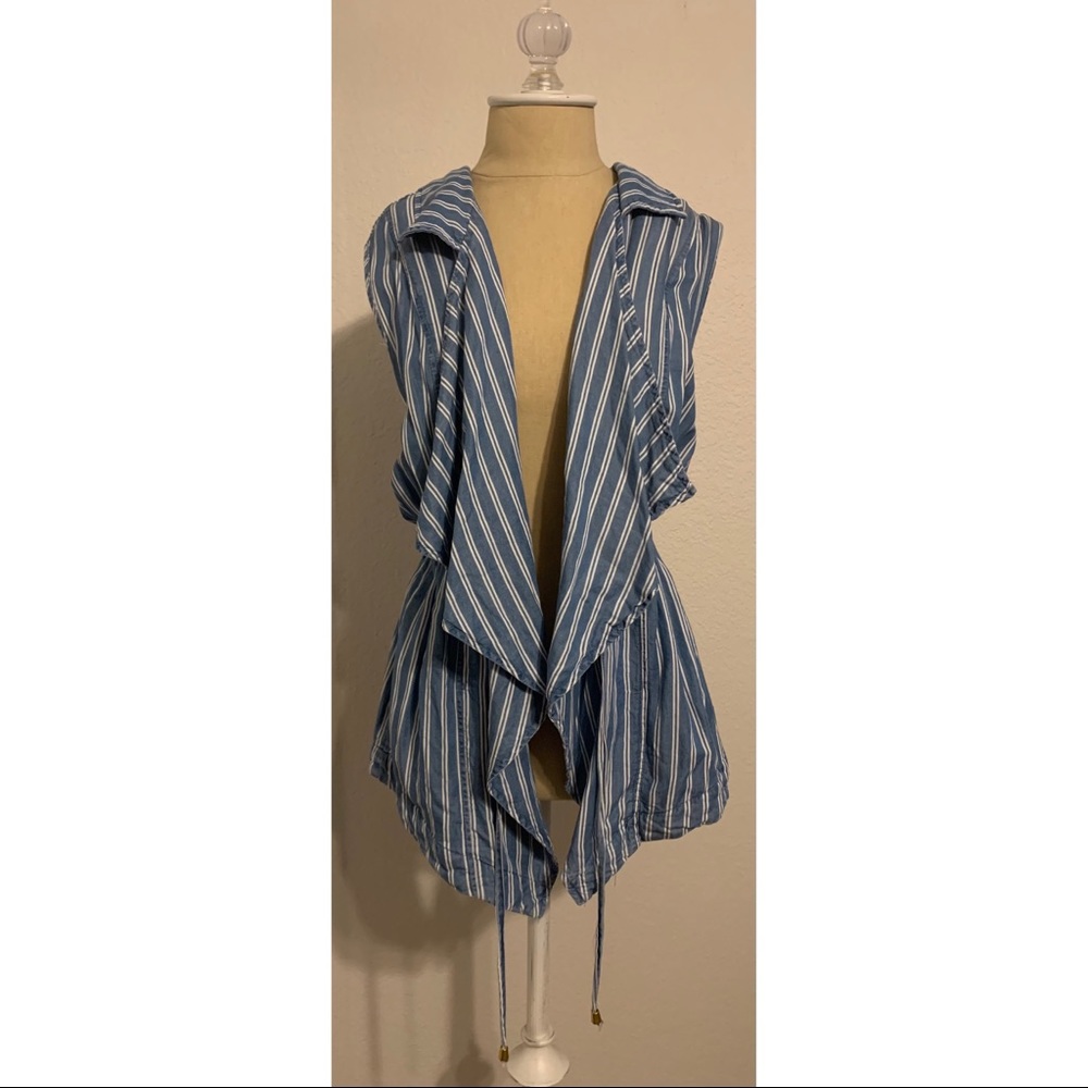 Wrap/Tie-front Tunic - Picture 3 of 3